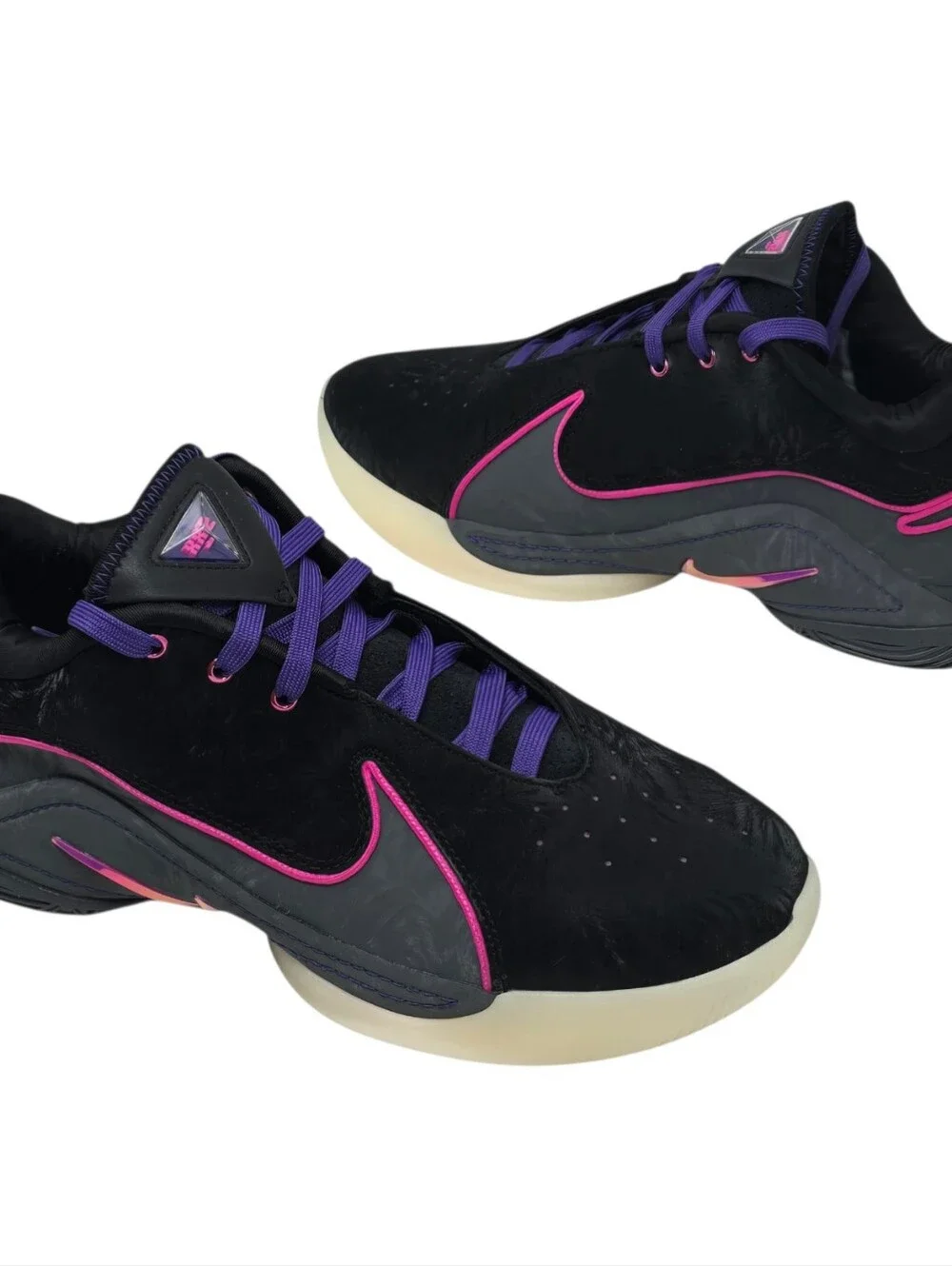 Nike LeBron 22 Black Laser Blacklight Basketball Shoes Men’s Brand New
